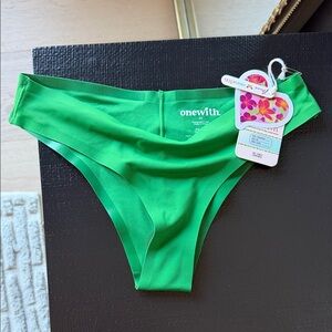 Onewith Women's Green Bikini Bottom